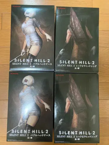 사일런트 힐 2 피규어 버블헤드 너스 레드 피라미드 싱