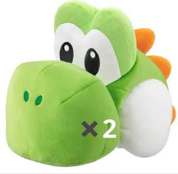 유니버셜 usj 요시 모자 봉제 인형 2개 머리띠 모자