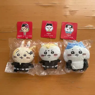 치이카와 (먼작귀) 도쿄 리벤저스 마스코트 체인 3개 세트