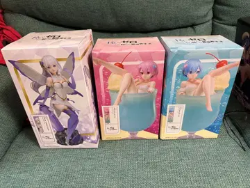 애니메이션 캐릭터 피규어 3개 세트