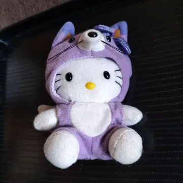 헬로키티 고양이 모자 봉제 인형