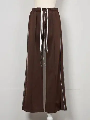 ROSARYMOON Layered Jersey Pants