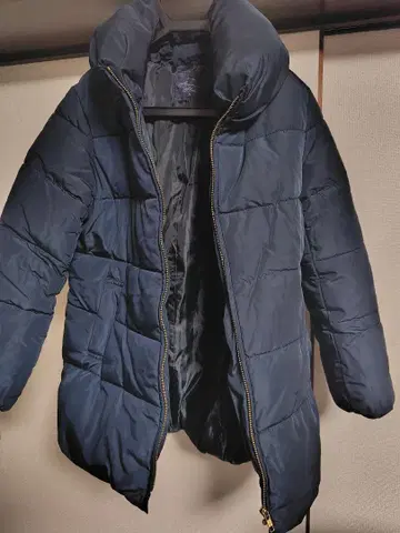 네이비 다운 자켓 아메리칸 홀릭