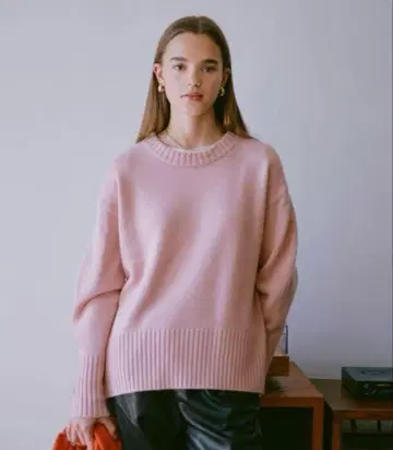 그린 라벨 릴랙싱 스타일 마스터 니트 핑크 36