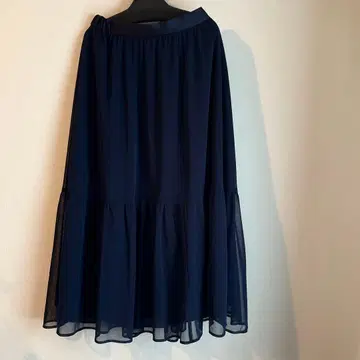 BARNYARDSTORM 네이비 플레어 스커트 F 사이즈