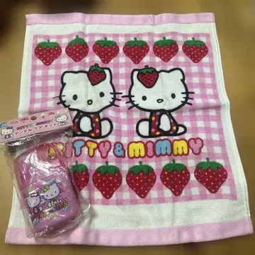 키티&미미 덴탈 케어 세트 타월 묶음 판매 레어