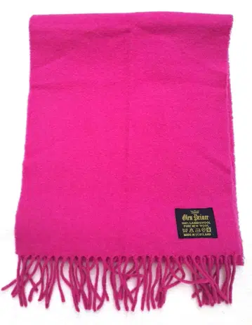 스코틀랜드제 Glen Prince 울 100% 머플러 핑크