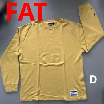 FAT 에프에이티 얇은 소재 트레이닝복 맨투맨 롱티 남성용 오버 사이즈