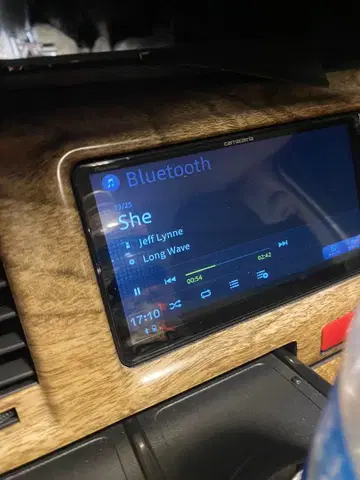 Prison Blue 더블니 데님 팬츠