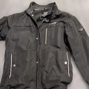 DUNLOP COLLECTION 블랙 점퍼