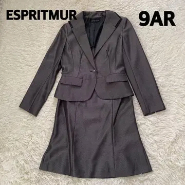 ESPRITMUR 다크 그레이 스커트 수트 9AR