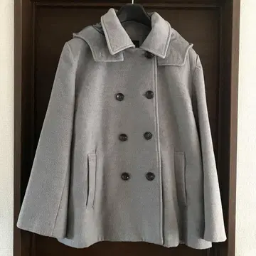 STACY 빅 사이즈 여성용 코트 5L 그레이