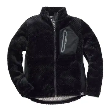 플리스 자켓 블랙