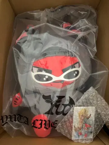 유타 봉제 인형 yu 트레이딩 카드 포함