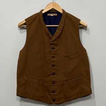 새상품급 미스터 프리덤 덕 캔버스 워크 베스트 38 슈가케인