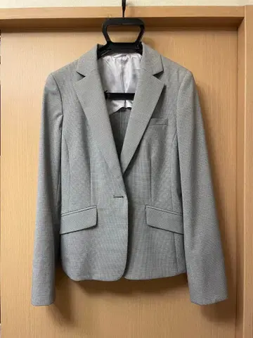 그레이 테일러드 자켓 스커트 세트 수트 팩토리 상하의 세트
