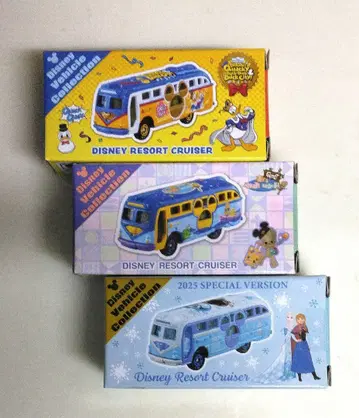 Disney 토미카 / 리조트 크루저 3대 세트