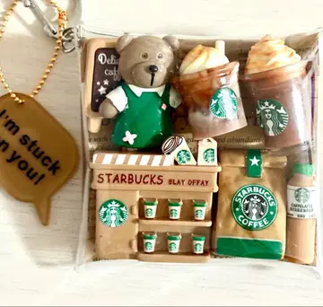 가챠 파우치 카페풍 데코레이션 부품 데코 부품