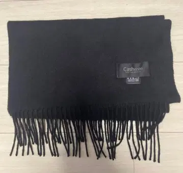 Cashmee 캐시미어 머플러 블랙