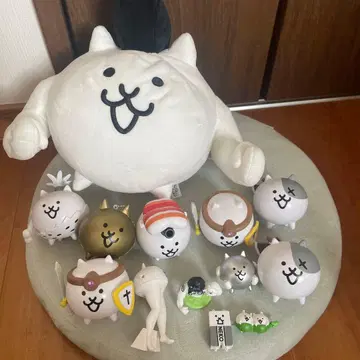 냥코 대전쟁 봉제 인형 피규어 가챠가챠