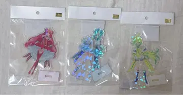 푸딩세션 오케스트라 홀로그램 아크릴 스탠드 프리오케 세트 3