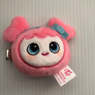 TWICE LOVELYS 봉제 인형 헤어 핑 모모