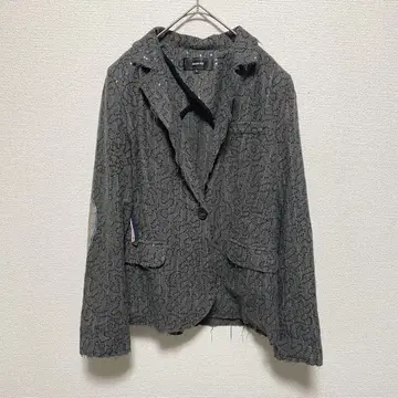 GOLDEN ROD 스팽글 자켓 그레이 L 사이즈