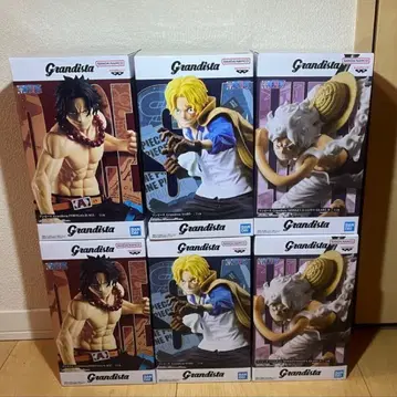 원피스 Grandista 루피 x 2 에이스 x 2 사보 x 2