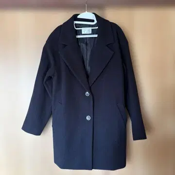 허니즈 콜자 코트 블랙 S 사이즈