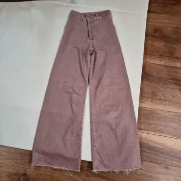 ZARA 핑크 데님 프린지