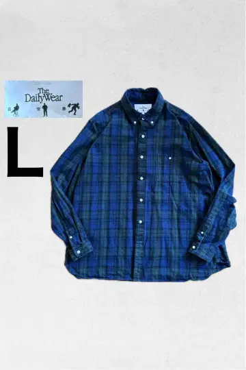 no_name the daily wear 노네임 일상복 플란넬 셔츠 L