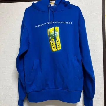 kemio 블루 후드티