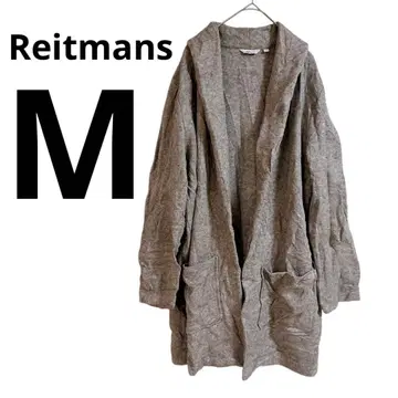 한 점 한정 Reitmans [ M ] 가디건 베이지 남녀 공용