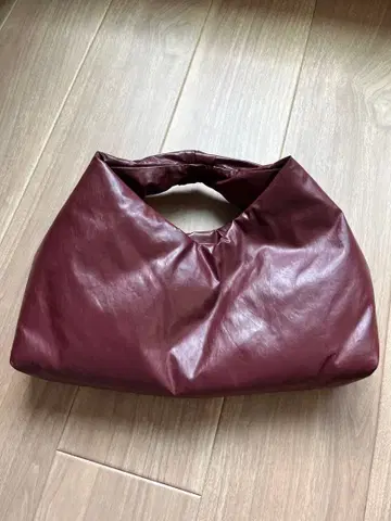 KASSL Editions 버건디 핸드백