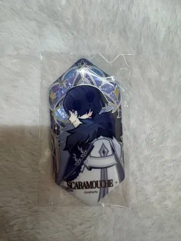 [ 원신 ] 스카라무슈 보통 디자인 서리 흔적과 권염 캔뱃지 공식 정품