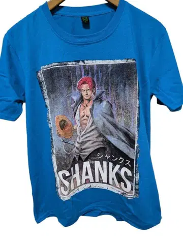 상태 A+ 원피스 샹크스 T셔츠