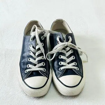 [ 새상품급 ] 컨버스 가죽 딥 네이비