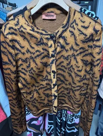 미쏘니 호랑이 무늬 자켓