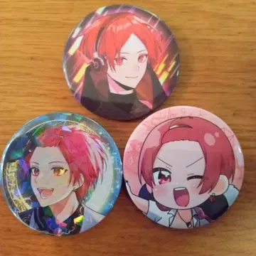 이레이스 리우라 캔뱃지 3개