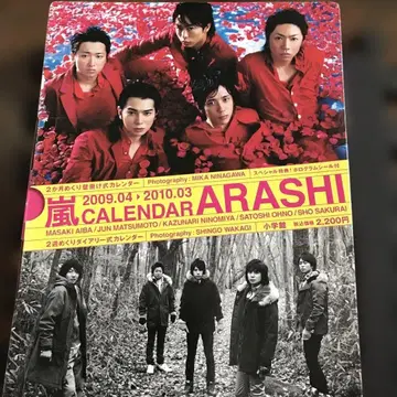 아라시 달력 2009.04-2010.03