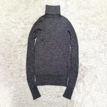 인기 드로어 18G 캐시미어 실크 리브 터틀 니트 완판 컬러 1