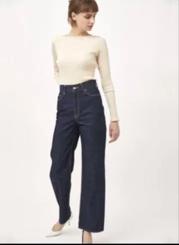 R.H vintage 하이웨스트 데님 팬츠