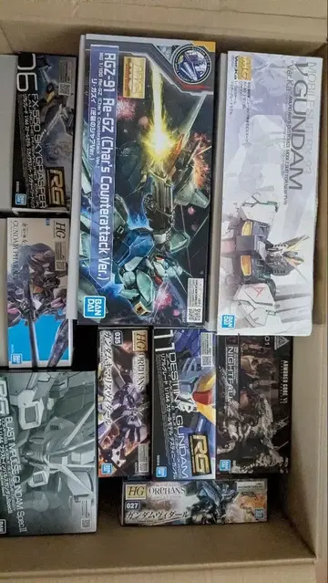 건담 프라모델 세트 MG, HG 외