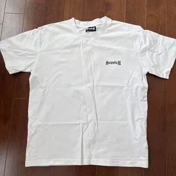 supplier 화이트 T셔츠