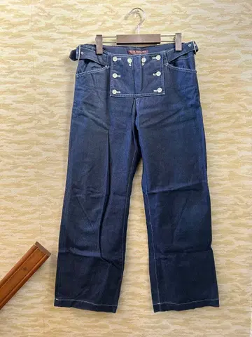 KEITA MARUYAMA Y2K 데님 와이드 배기 모드 도메스틱 브랜드