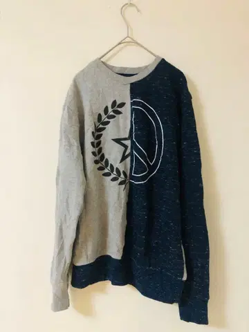 REBEL ST R 바이컬러 긴팔 트레이닝복 S