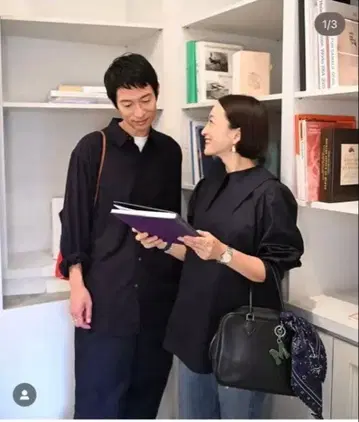 새상품! 이레브 YLEVE 네이비 긴팔 셔츠 블라우스 1 사이즈