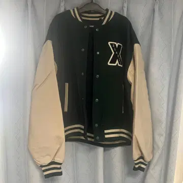 엑스라지 파일 로고 바시티 자켓