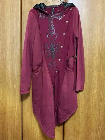 Ozz Croce / 마법진 프린트 후드 롱 가디건 Ozz On