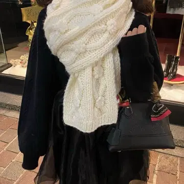 biby 머플러 화이트